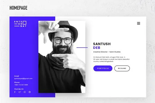 طراحی سایت شخصی