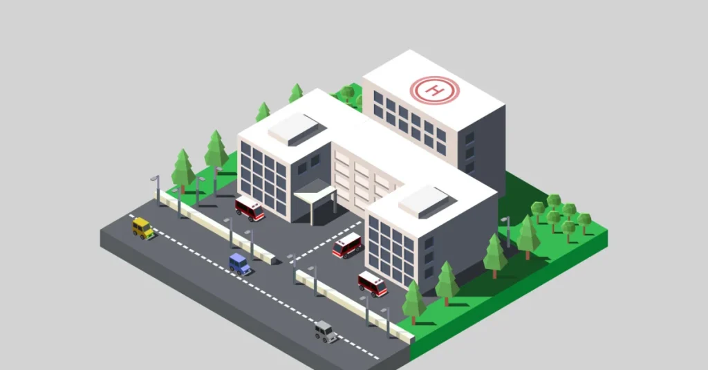 طراحی سایت بیمارستان